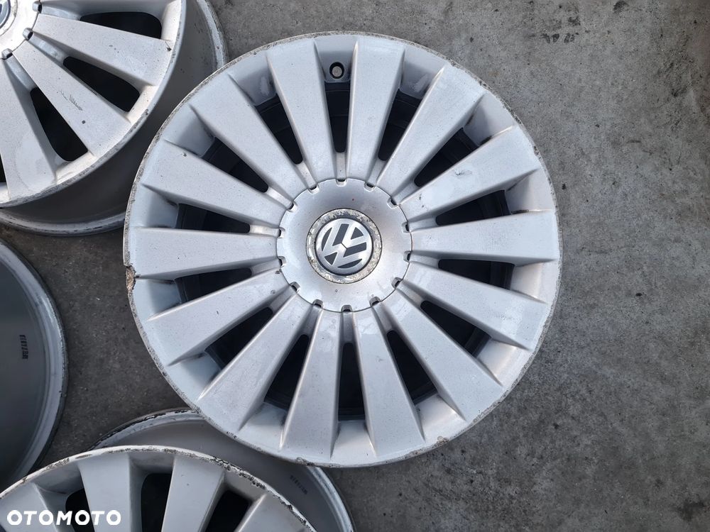 4x Felgi Aluminiowe SKODA VW SEAT 7,5x17 5x112 ET47 3C0601025G ORYGINAŁ - 5