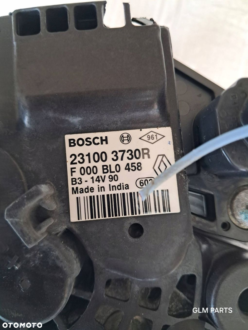 Renault Clio IV 1.2 16V benzyna Alternator 231003730R - 6
