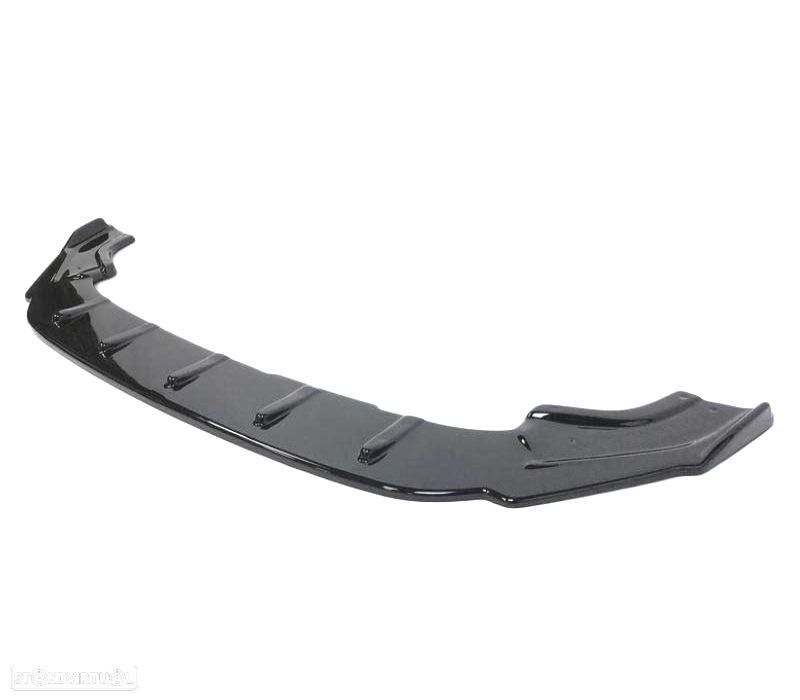SPOILER LIP VOLKSWAGEN VW GOLF 7.5 R20 17-20 PRETO BRILLANTE - 2