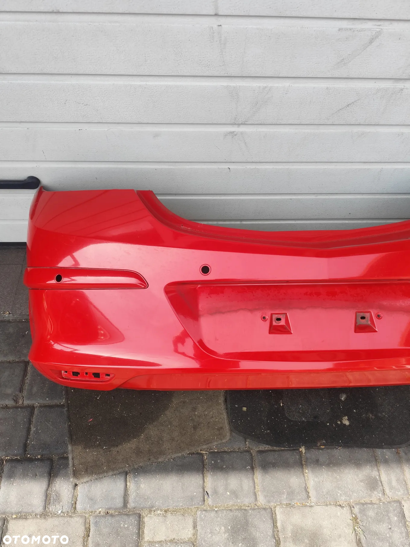 Zderzak Tył Opel Astra H GTC 4 PDC Kod Lakieru Z50B - 3