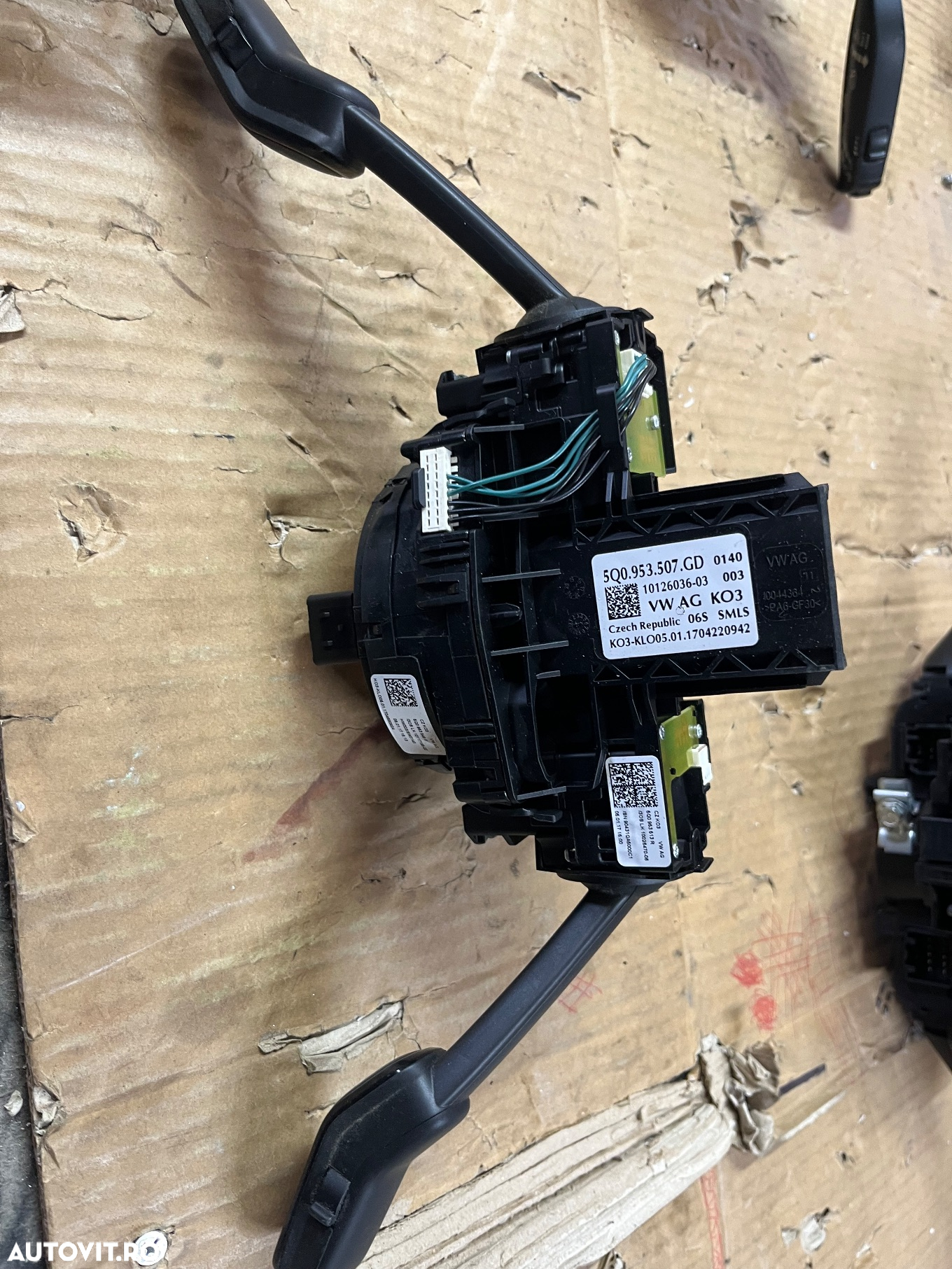 Maneta semnalizare bloc manete 5Q0953507GD Skoda Octavia 2017 - 4