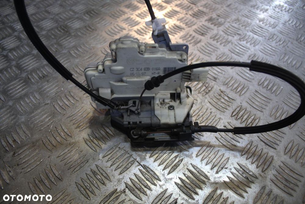 ZAMEK DRZWI PRAWY TYŁ 9PIN VW PASSAT B6 3C4839016A - 2