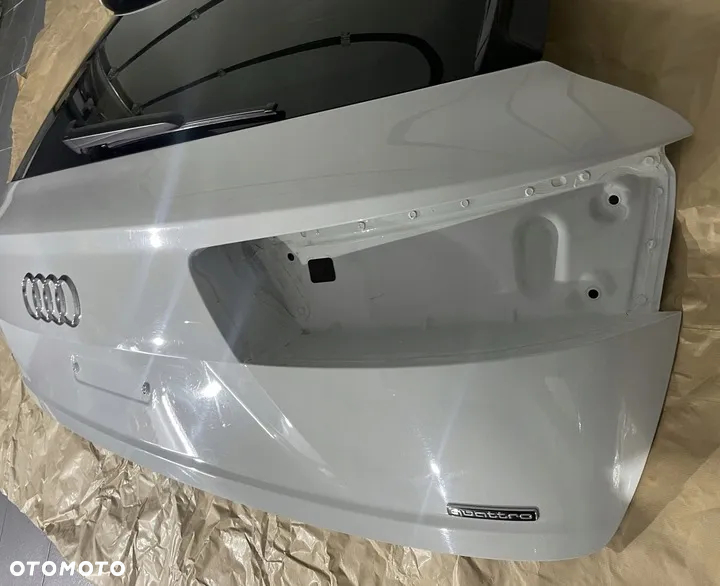 Audi Q7 4M klapa tył tylna biała - 3