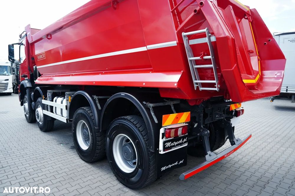 Mercedes-Benz AROCS 4145 / 8x8 / BASCULATOR SPATE / SKIBICKI / EURO 6 - 18