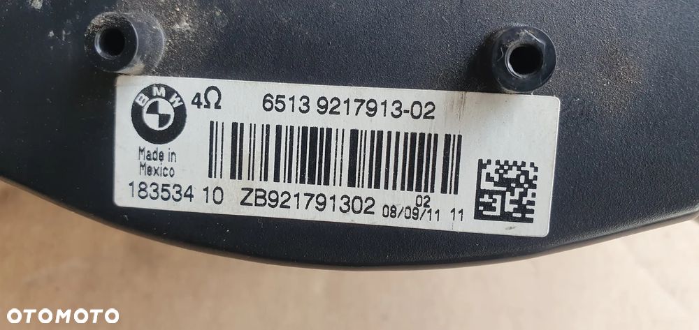 Głośnik niskotonowy subwofer prawy lewy BMW X5 E70 9217913 - 6