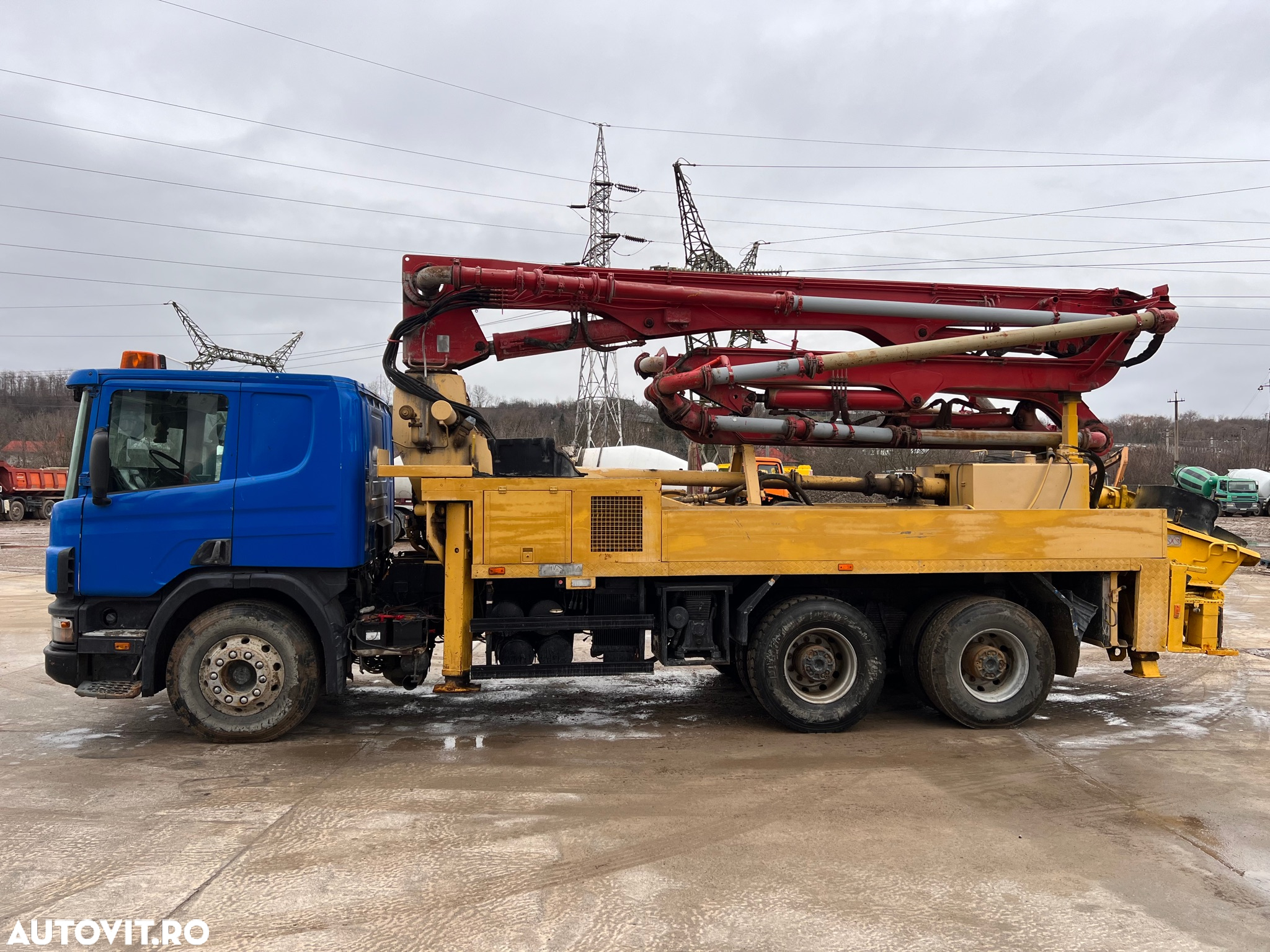 Scania Pompa beton PUTZMEISTER 24m 4 brate - 5