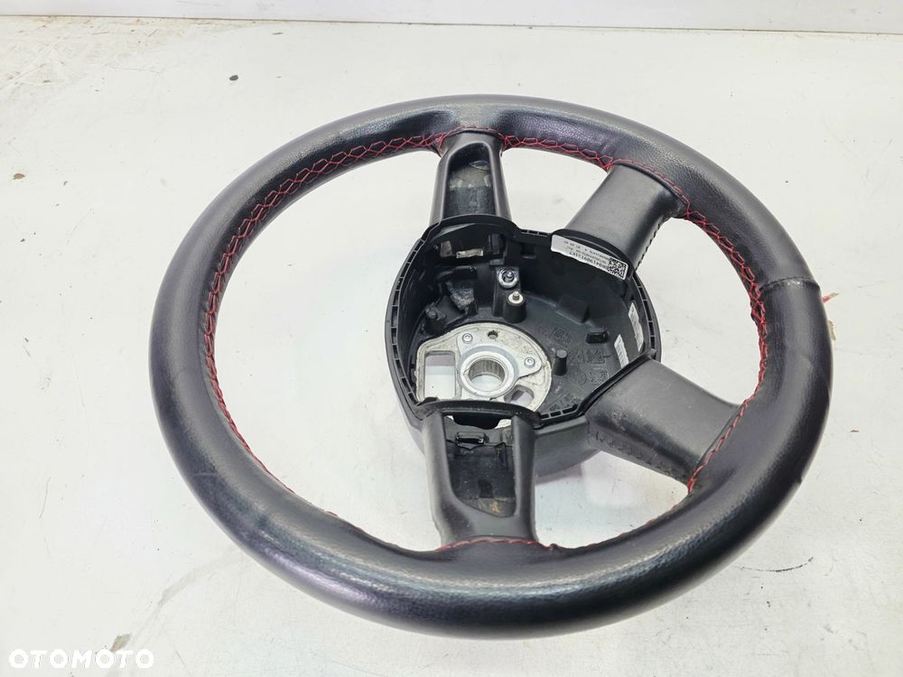 KIEROWNICA SKÓRA AUDI A3 8P A4 B8 A5 8T Q5 8R 8R0419091S 1KT 9/26 OBSZYTA - 5