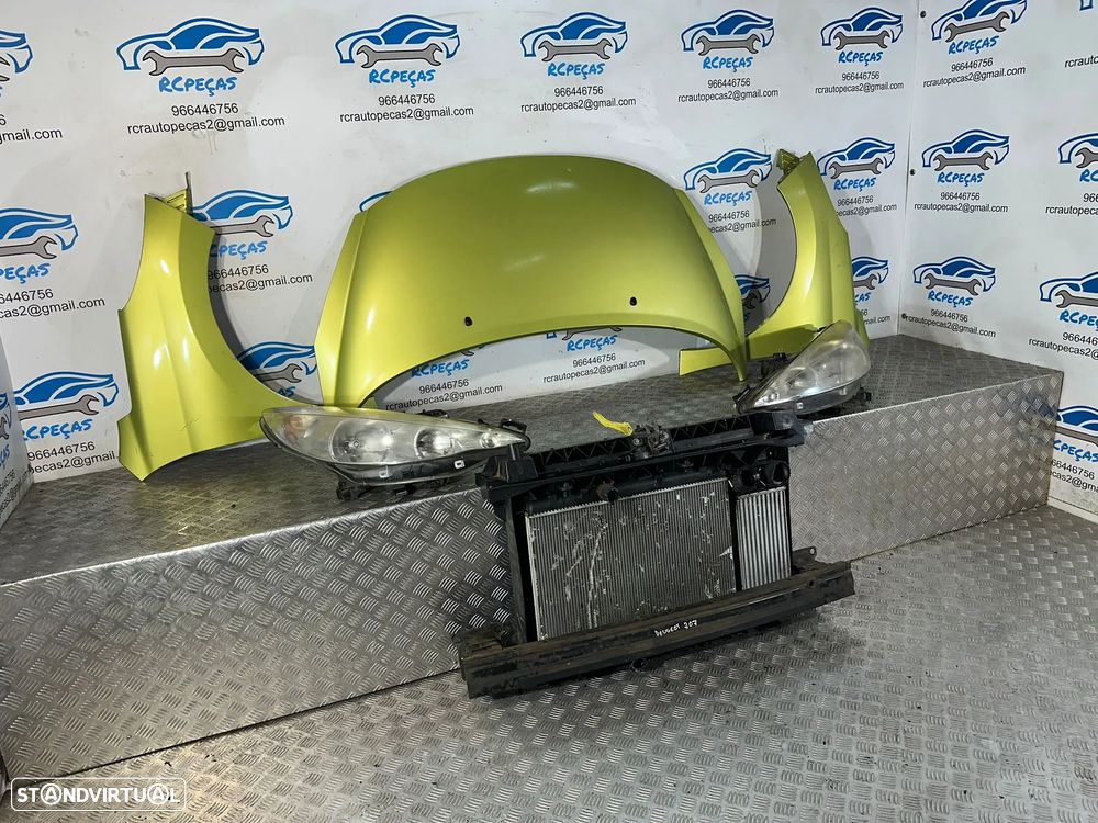 Frente Completa Peugeot 207 1.4 HDi 16v Pre Facelift 2006 - 2014 - 6