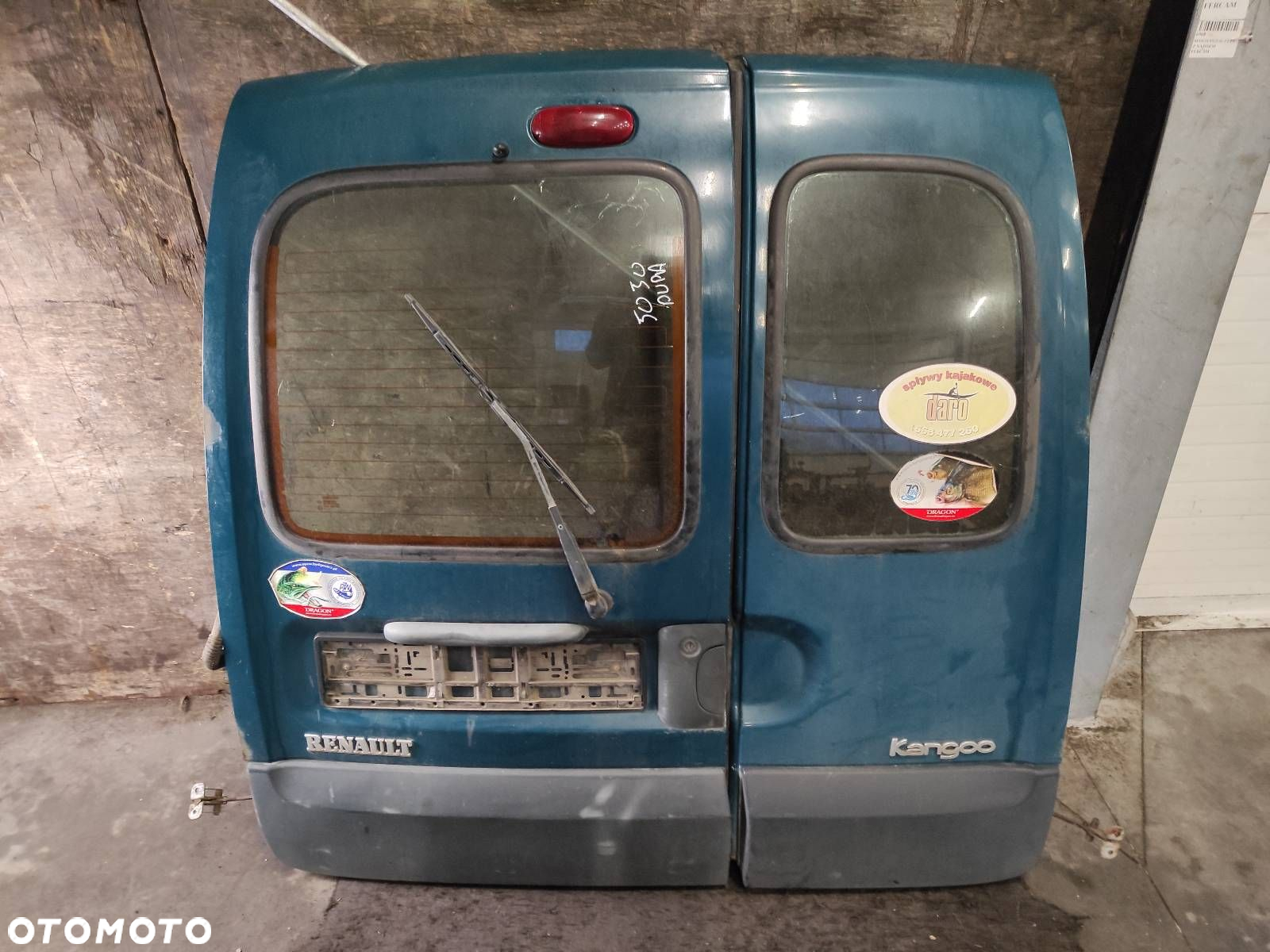 KOMPLETNY TYŁ DRZWI ZDERZAK LAMPY KANGOO I OD90 - 6
