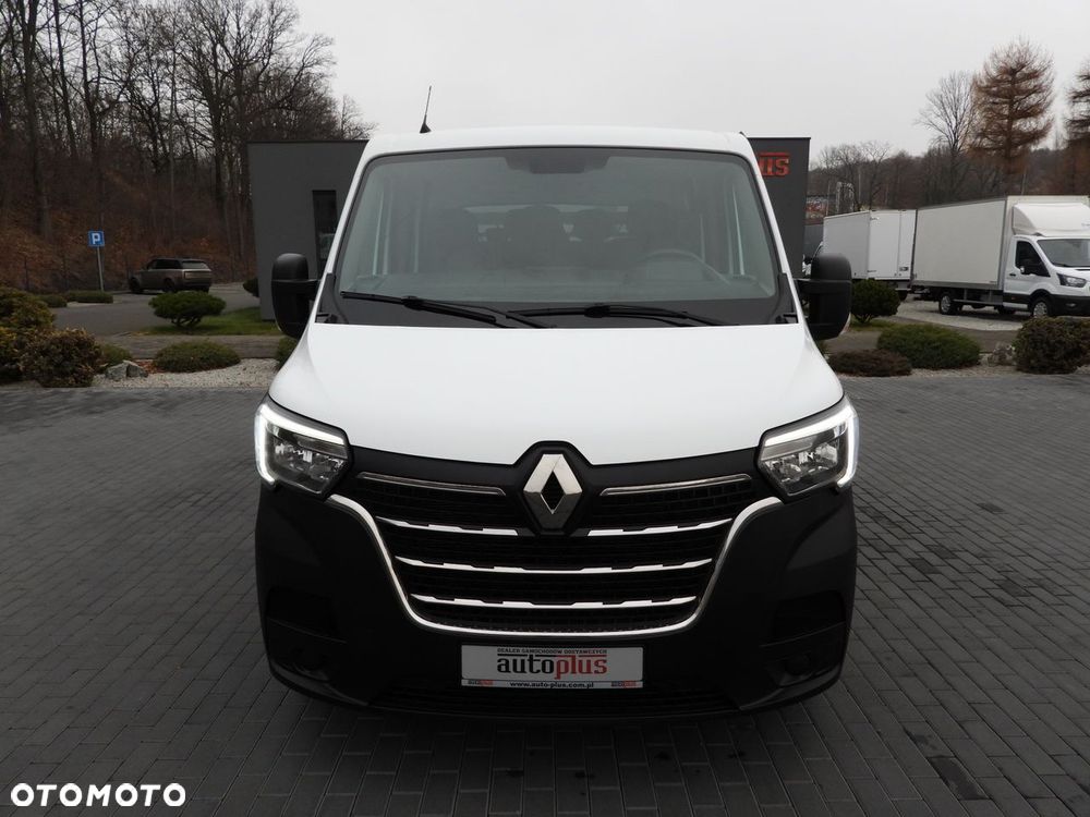 Renault MASTER SKRZYNIA PODWÓJNA KABINA DOKA 7 MIEJSC TEMPOMAT NAWIGACJA LEDY KLIMATYZACJA  135KM - 6