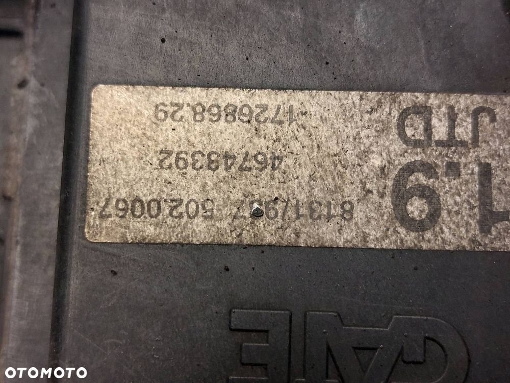 CHŁODNICA WODY KLIMATYZACJI ALFA ROMEO 147 1.9 JTD - 2