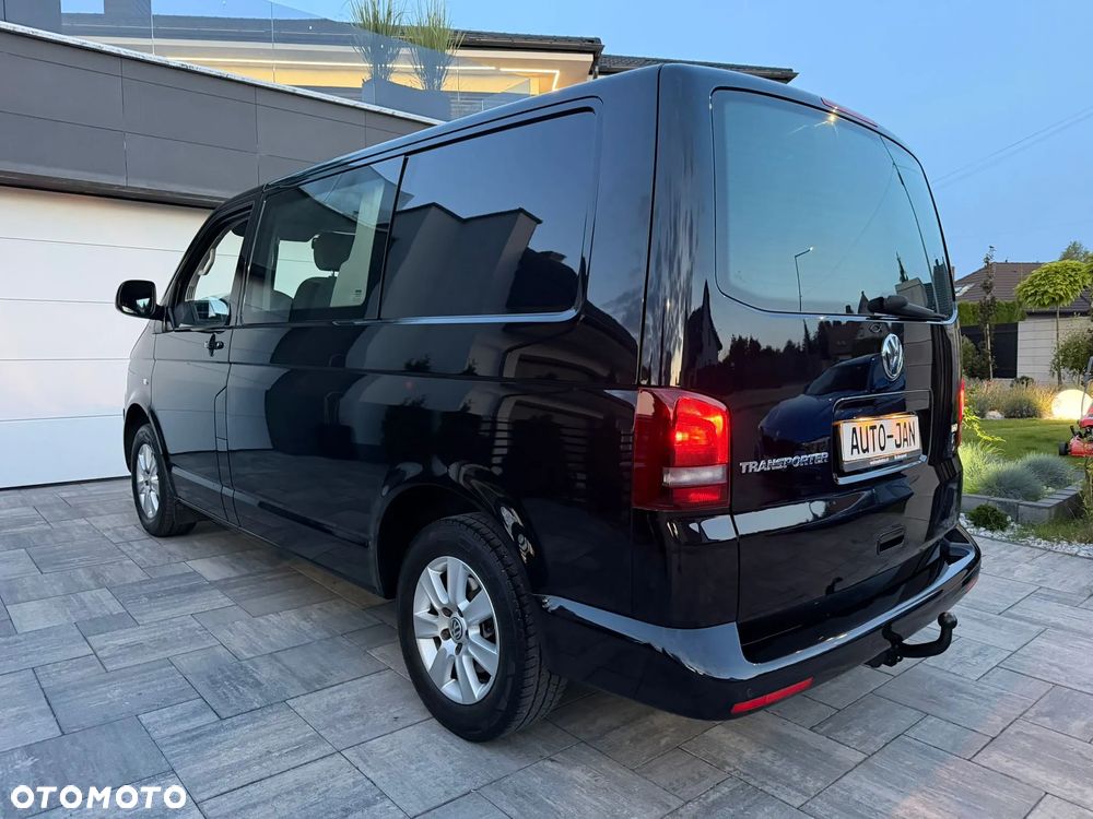 Volkswagen TRANSPORTER T5 LIFT Klima Elektryka Navi Tempomat Dubel Kabina Brygadówka Pdc Hak - 33