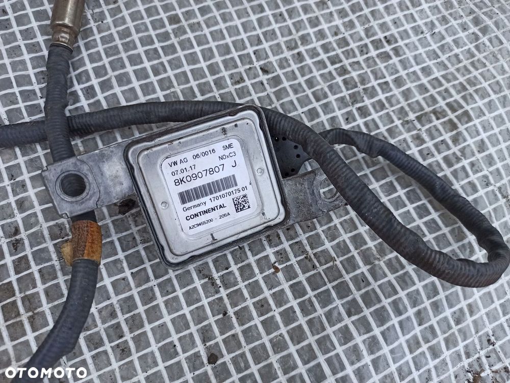 AUDI A6 C7 4G0 LIFT 15-18 2.0 TDI CZUJNIK SPALIN NOX SONDA MODUŁ 8K0907807J - 5
