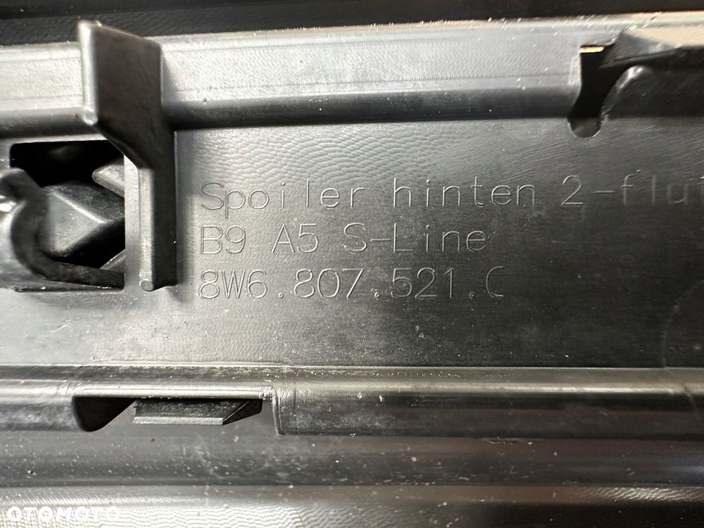 DYFUZOR ZDERZAKA TYLNEGO DOKŁADKA TYŁ SPOJLER AUDI A5 8W6 8W6807521C - 6