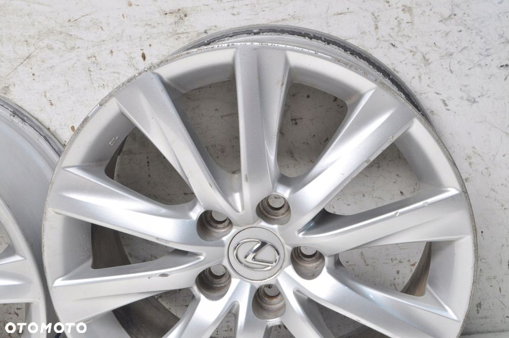 LEXUS IS FELGI ALUMINIOWE R17" 7.5J  5X114.3 ET52 KOMPLET - 9