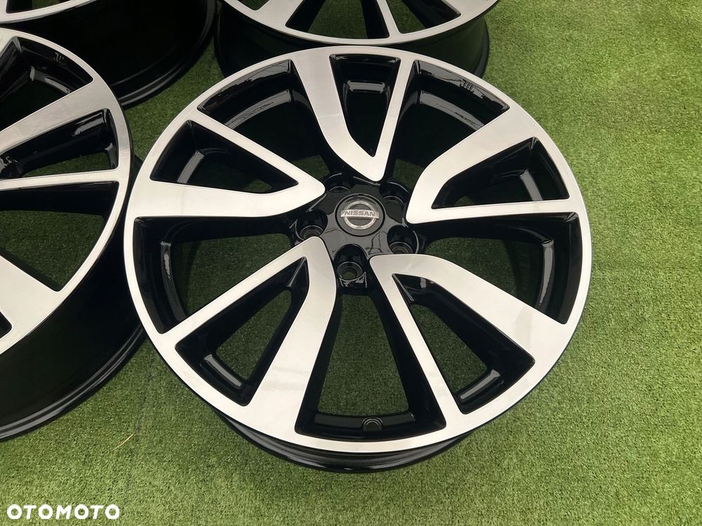 KOMPLET FELG FELGI ALU NISSAN QASHAQAI X TRAIL JUKE 19 ET40 ORYGINALNE - 8