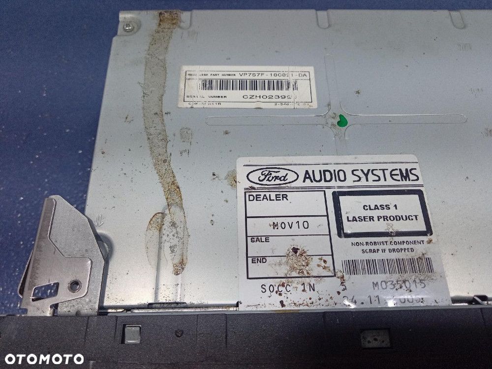 FORD FOCUS MK2 RADIO CD 4M5T18C815BJ - 8