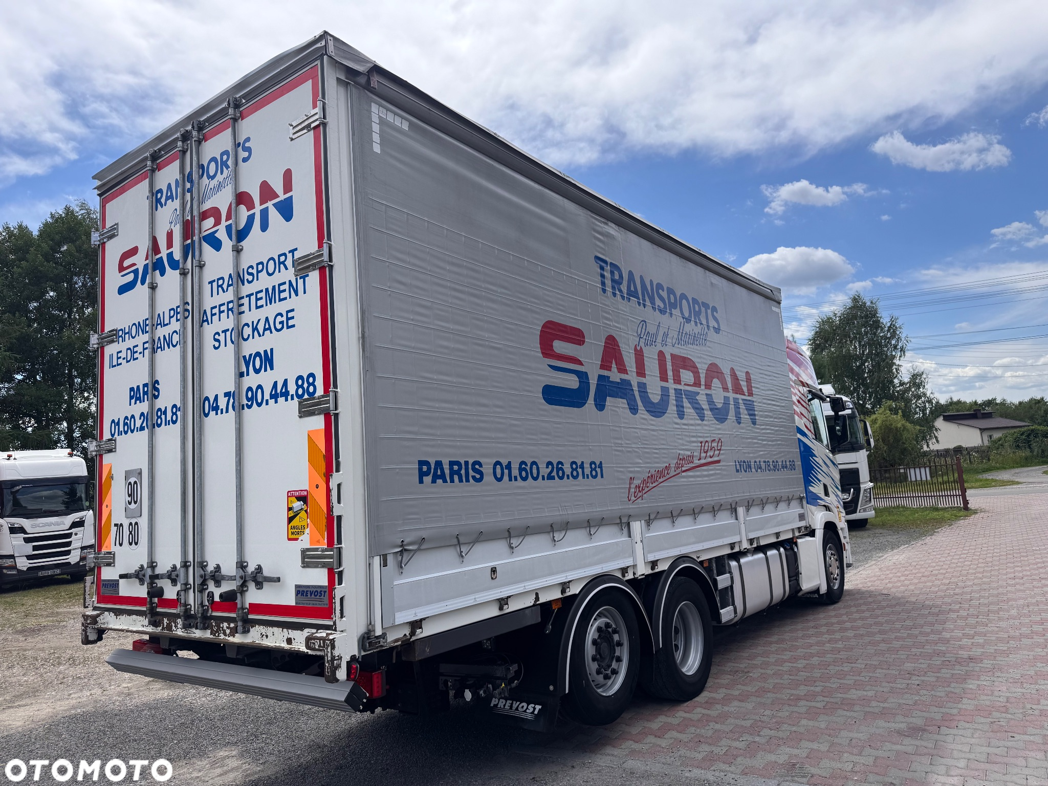 Scania R450 tandem Z PRZYCZEPĄ - 4