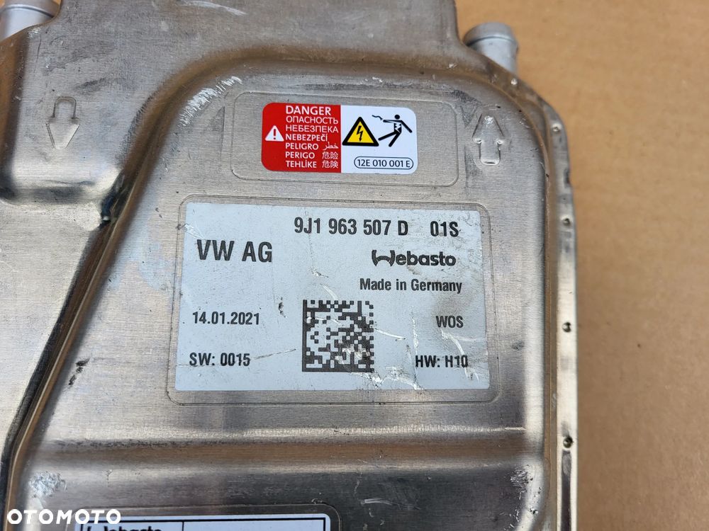 MODUL GRZEWCZY WEBASTO PORSCHE TAYCAN 9J1963507D - 2