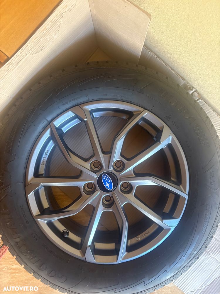 Set complet Jante 17” OEM + 225/65R17 Goodyear + TPMS - 6