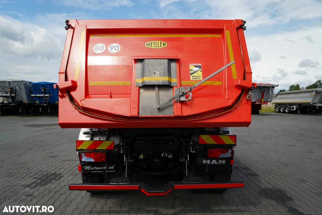 MAN TGS 35.460 / 8X4 / BASCULATOR SPATE / HIDROCLAPE / 2018 / IMPORTAT / CONTRACT POST-SERVICE - 19