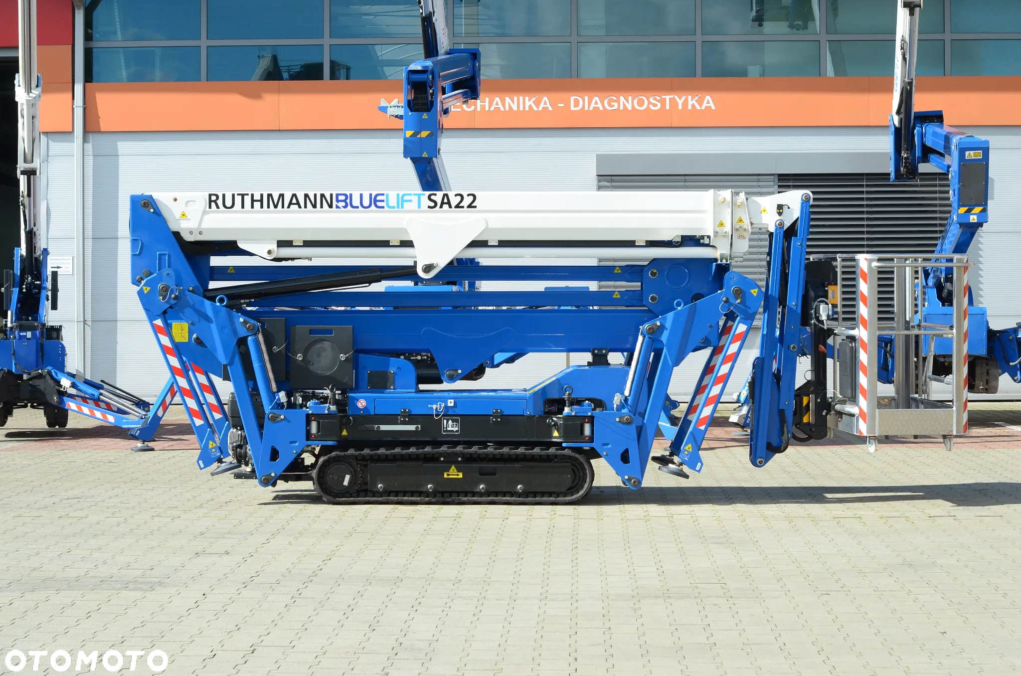 Ruthmann Bluelift SA18HB Podnosnik Koszowy Na Gąsiennicach 18m Zwyżka Samojezdna Pająk Gąsienicowy 18m Fabrycznie Nowy Od Polskiego Dealera Gwarancja producenta - 11