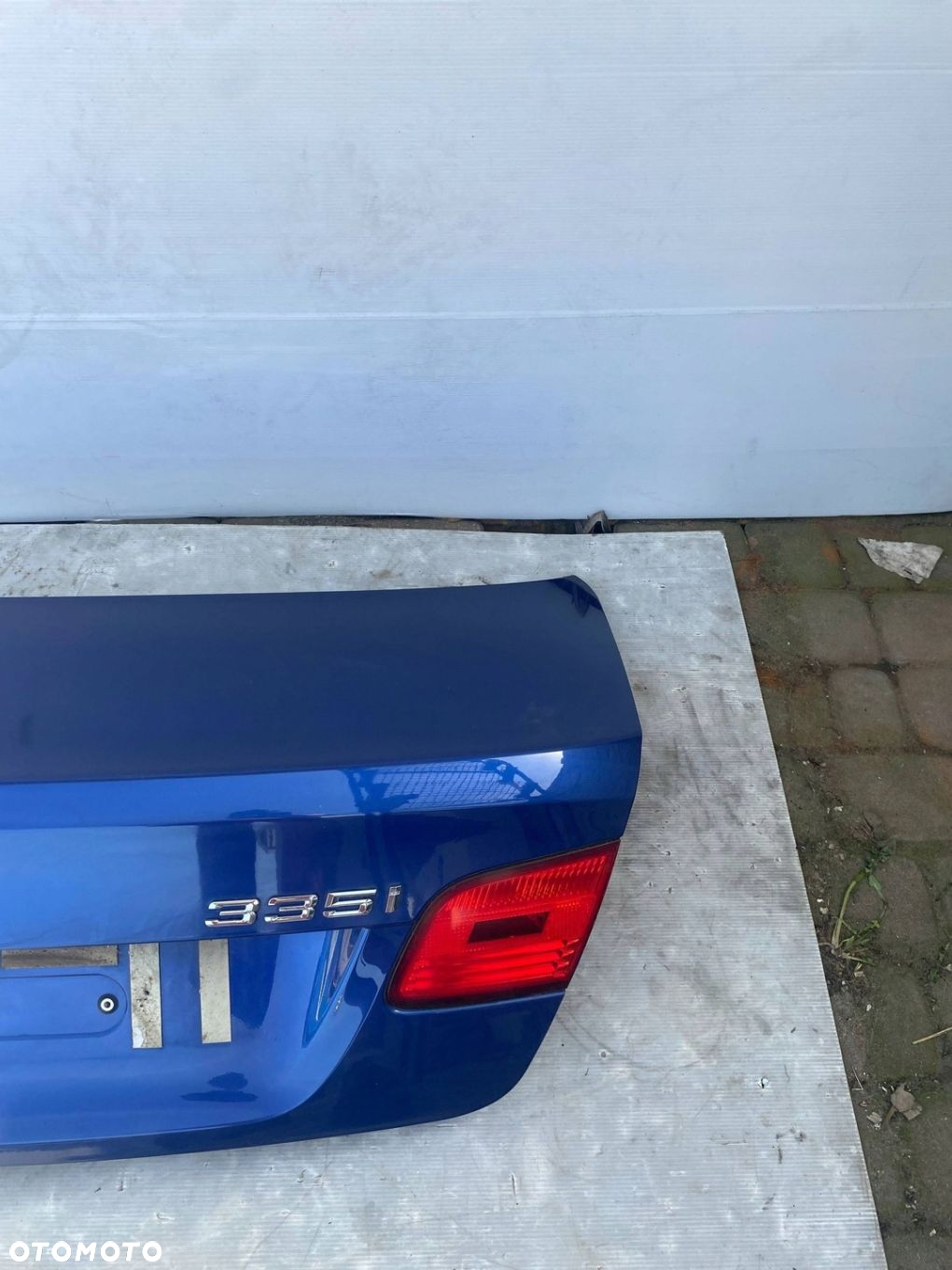 BMW 3 E92 COUPE KLAPA TYŁ TYLNA BAGAŻNIKA KOMPLETNA LAMPY - 9