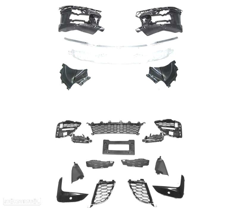 PARA-CHOQUES FRONTAL BMW G20 G21 19-22 LOOK M PDC - 3