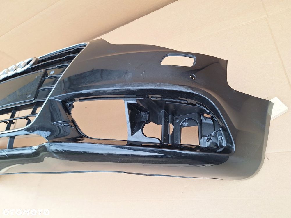 AUDI A5 LIFT 12-15r 8T0 ZDERZAK PRZÓD PRZEDNI+ORYG BLACK GRILL 8T0807437AD WYSYŁKA 24H - 8