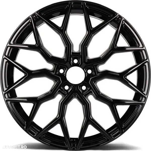 Jante R18 5x120 Vossen HF-2 Black Style | X3, X1, Seria 5, Seria 3 - 1