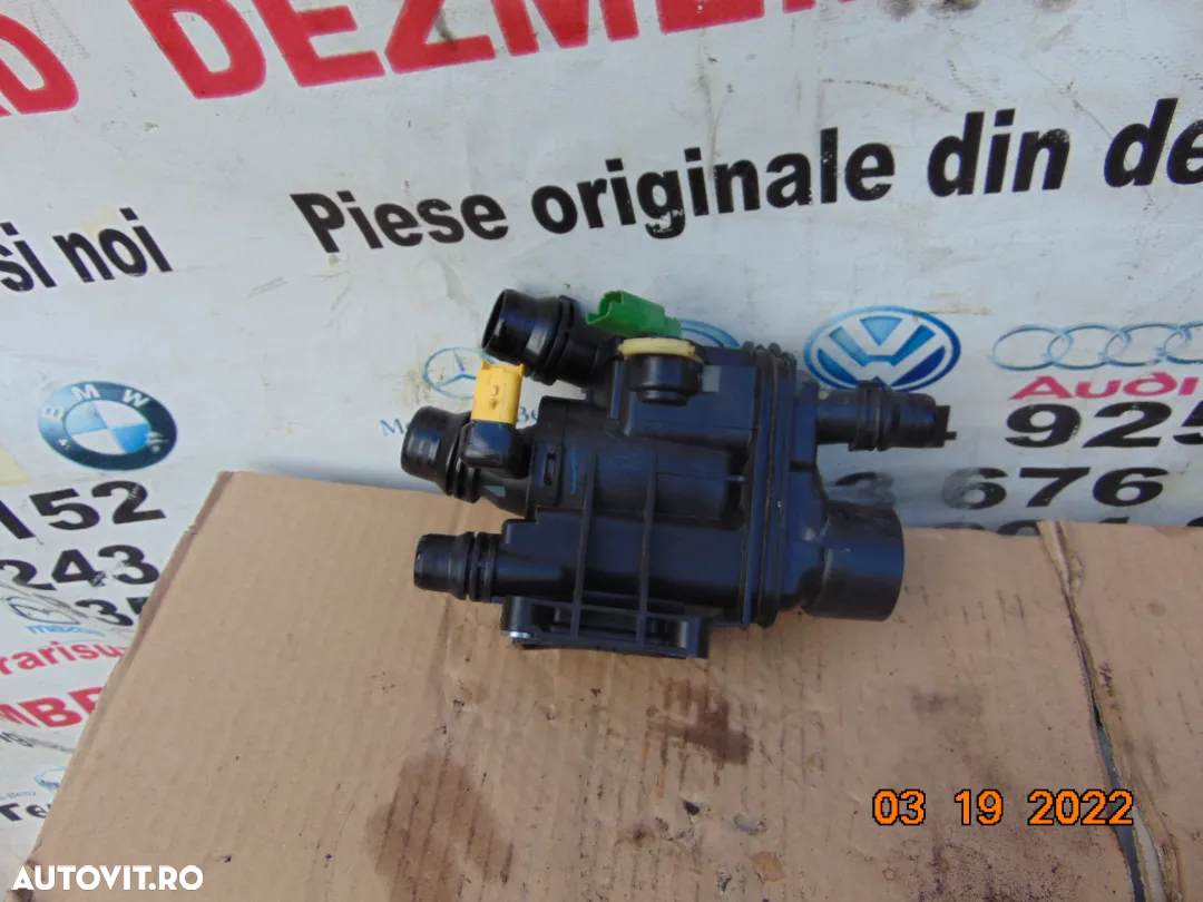 Carcasa termostat peugeot 1.2 hn05 2008 3008 208 308 partner Citroen C3 c4 C5 cactus berlingo Opel - 2