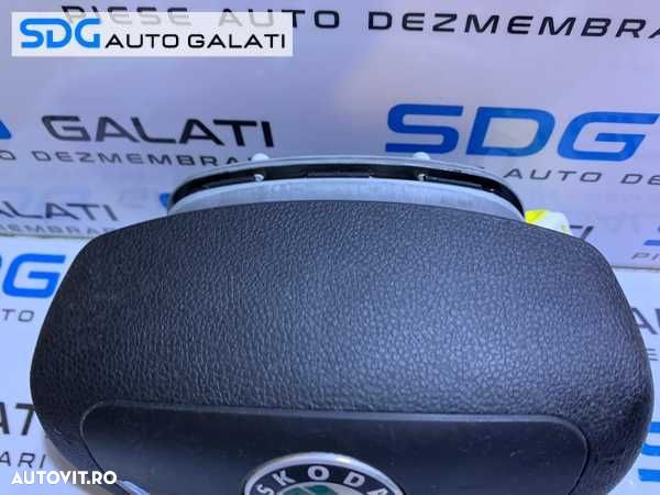 Airbag Volan Modelul cu Comenzi Skoda Octavia 2 2008 - 2013 Cod 1Z0880201AK - 3