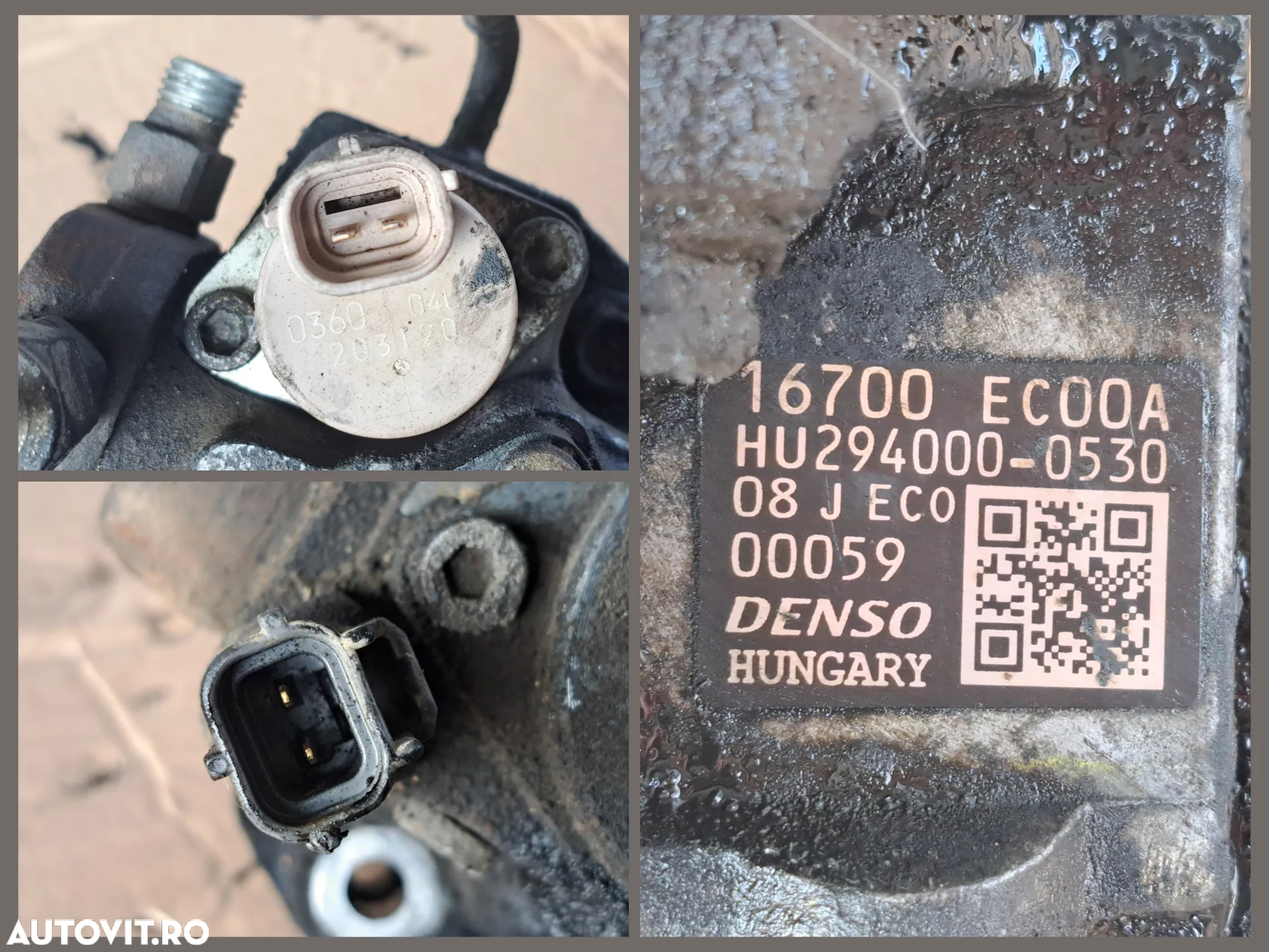 Nissan Navara Pathfinder 2.5d Injectoare Rampa injectoare Pompa vacuum Pompa inalta presiune Suporti primdere injectoare - 7