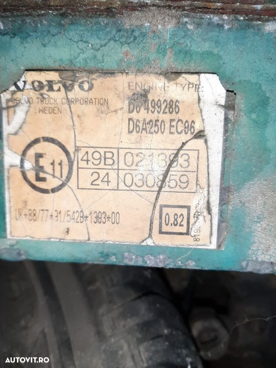 Motor Volvo D6 112722 PIESE DE SCHIMB - 9