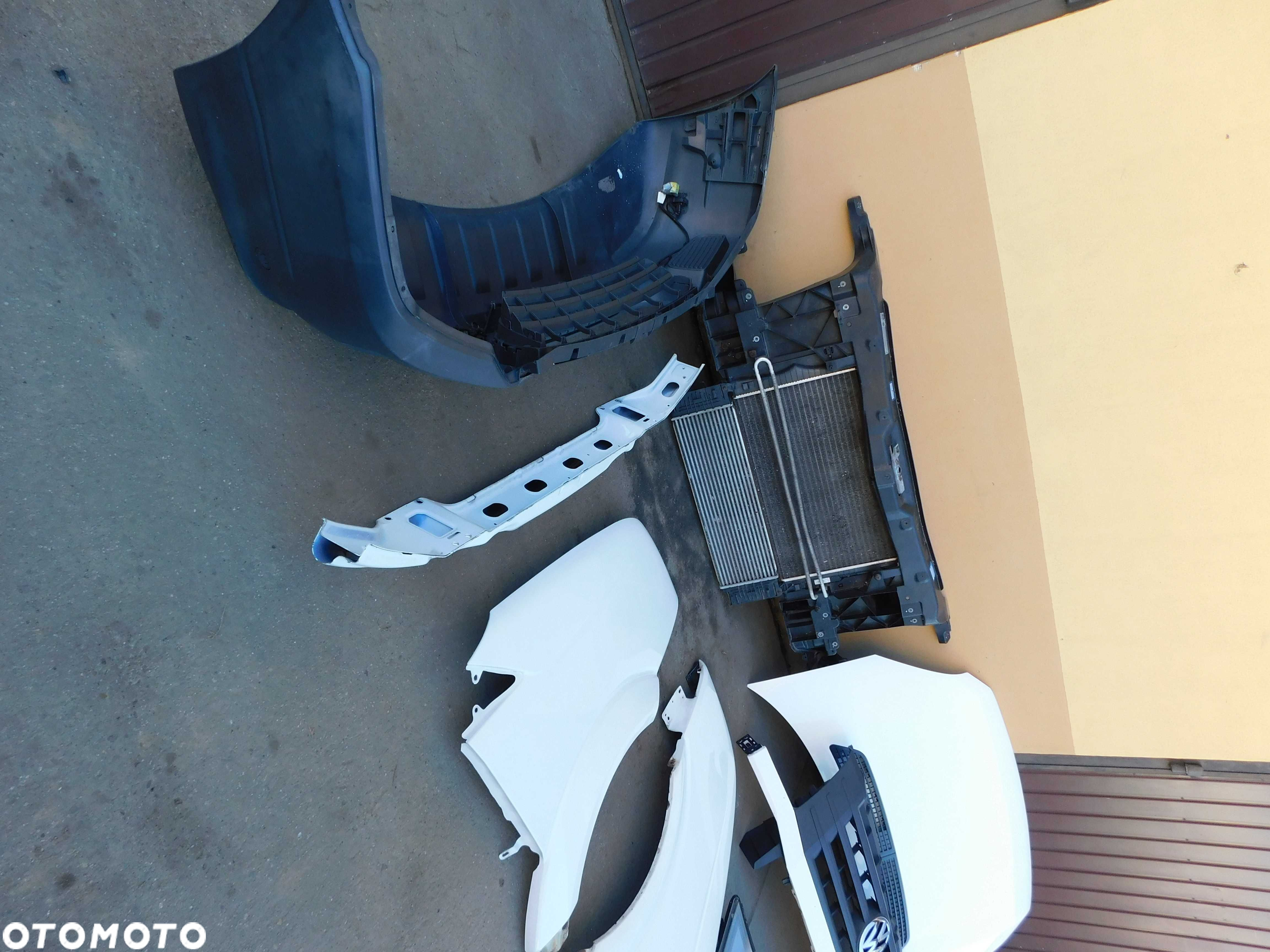 VW Crafter 2.0 LIFT przód kompletny maska chłodnice zderzak lampy komp - 6