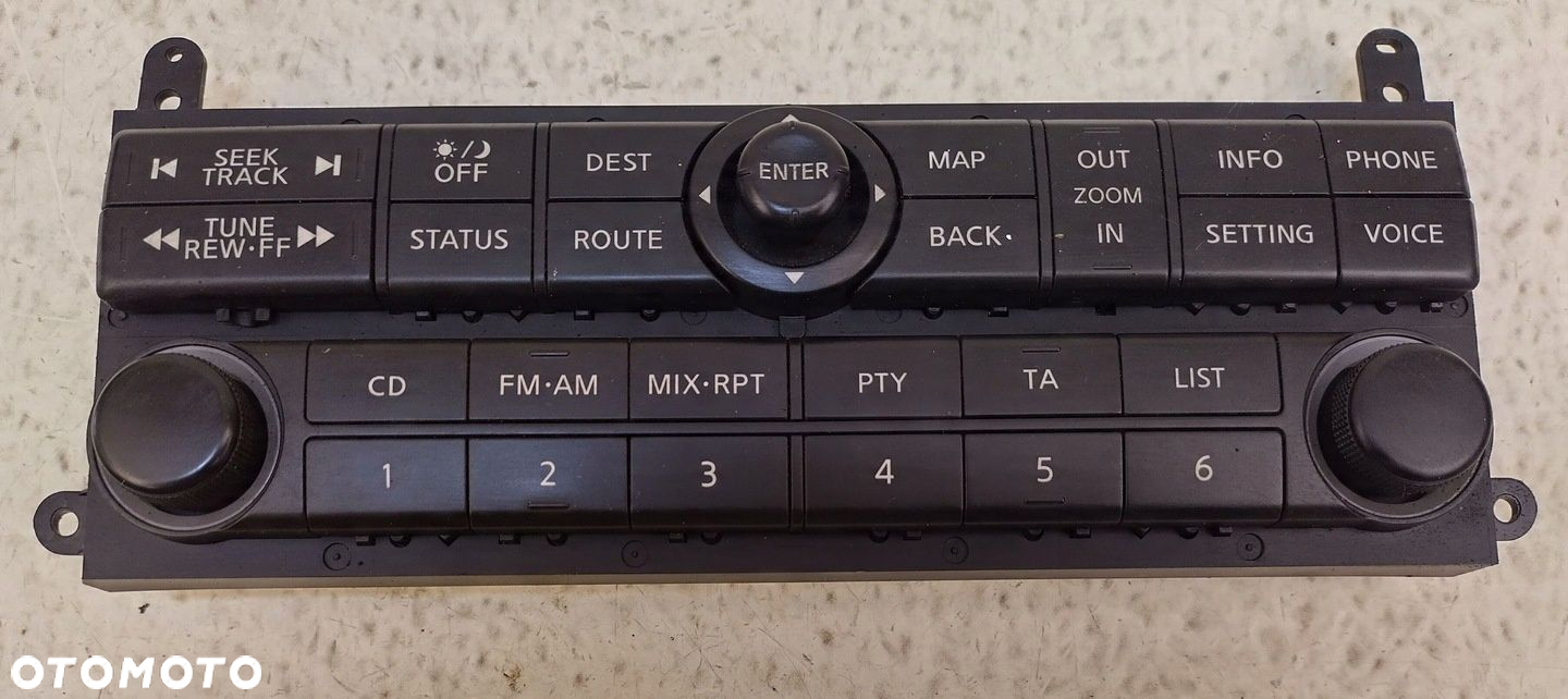 NISSAN PATHFINDER R51 NAVARA PANEL STEROWANIA RADIA NAWIGACJI 28395-EP005 - 5
