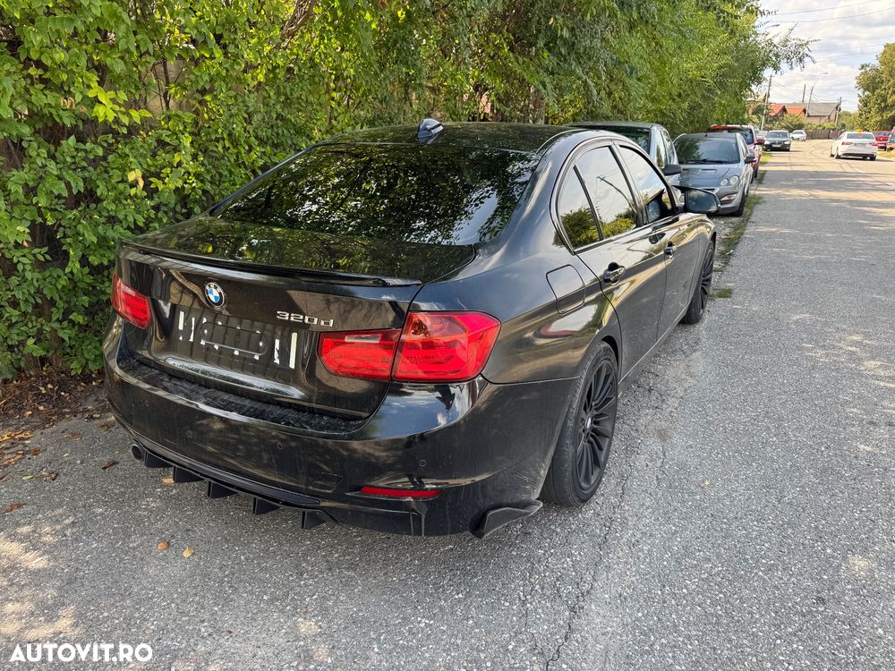 Piese bmw f30 f31 320D 2012 184 HP n47 cutie automata model luxuri tapițerie piele scaune încălzite navigație mare jante r18 PDC climatronic - 7