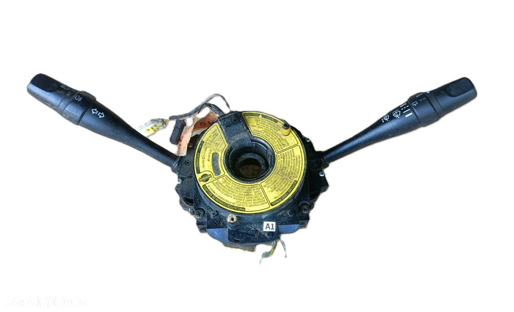 NISSAN ALMERA N16 00-06 r. PRZEŁĄCZNIK ZESPOLONY MANETKI TAŚMA AIRBAG +