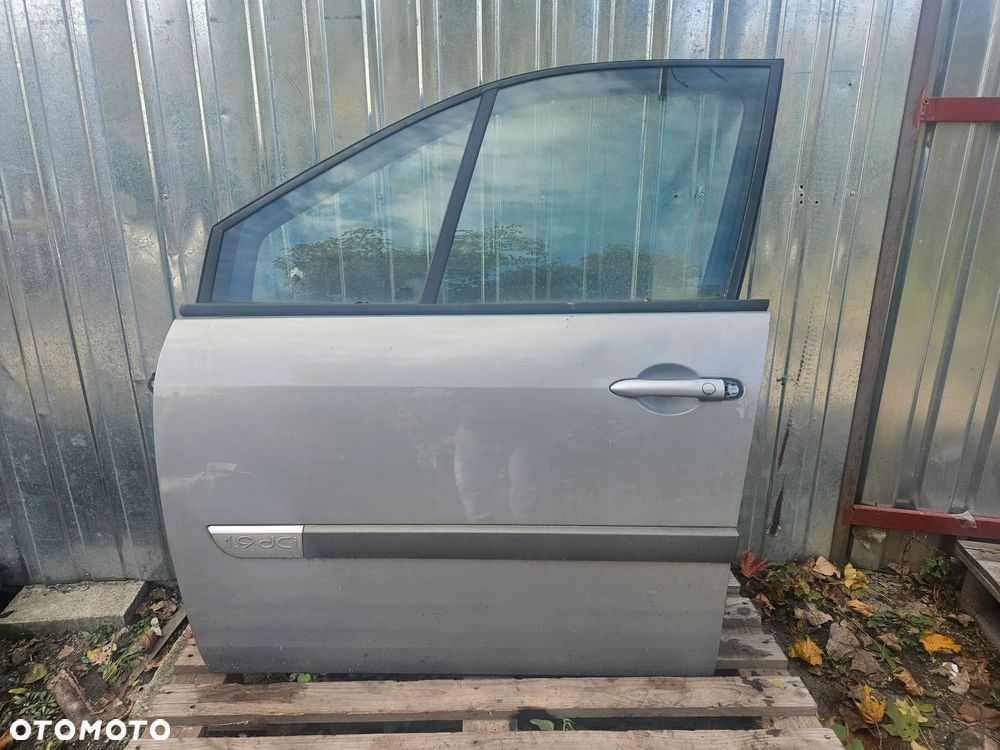 Drzwi przednie lewe Renault Scenic 2 TEA19 (BDB) - 1