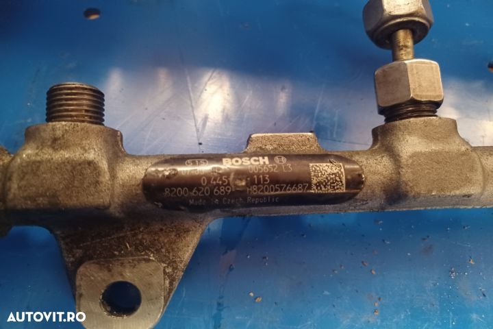 Rampa injectoare 0445214113 8200620689 MX1253 Renault Laguna 2 [2001 - 2