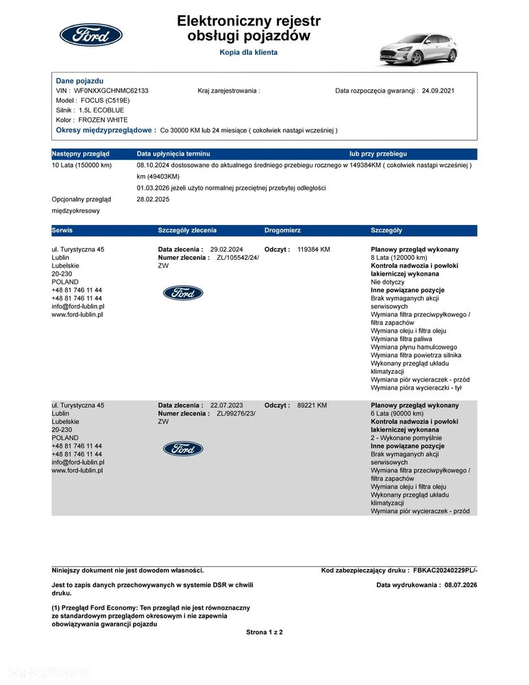 Ford Focus 1.5 EcoBlue Trend Edition - 25