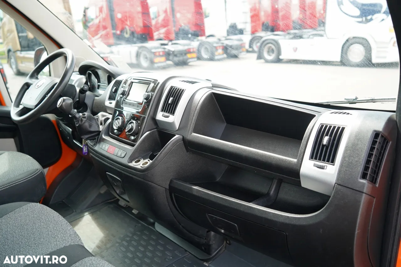 Fiat DUCATO / 2.3D / CAMION BASCULANTE ALUMINIU 3.2M / AER CONDIȚIONAT / KM 70.000 KM - 31