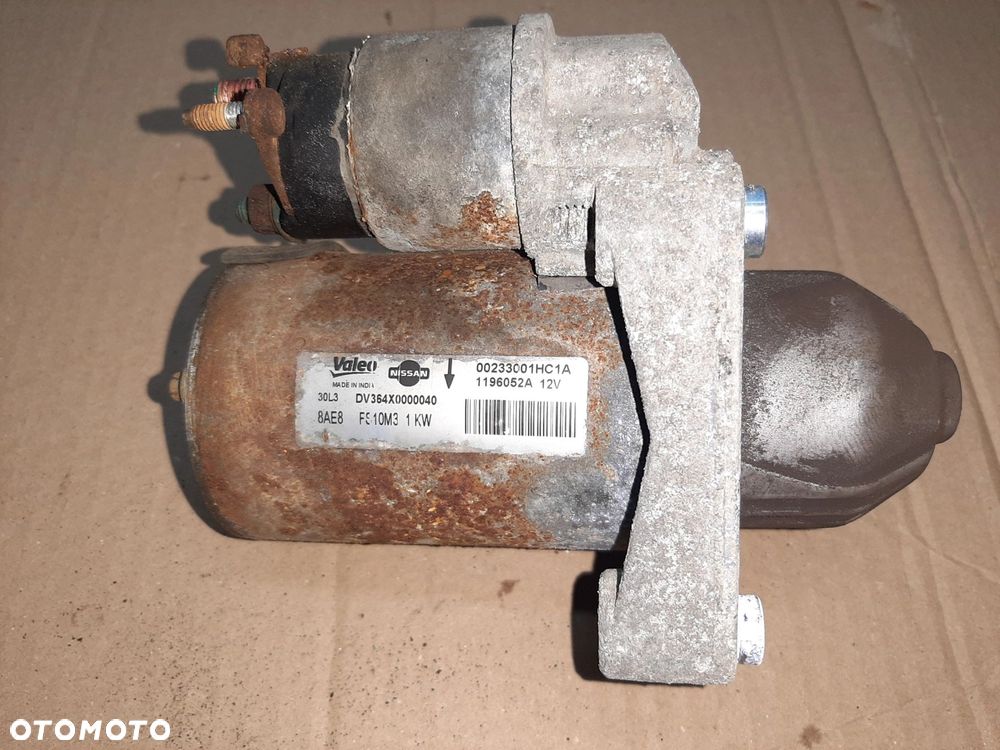 Micra K13 rozrusznik 1,2 benzyna Nissan - 1