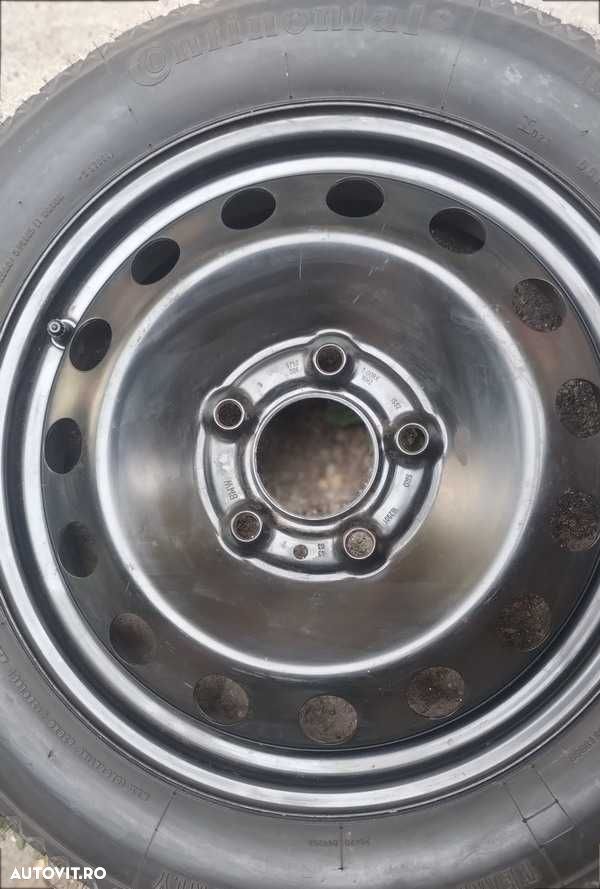 Rezerva ingusta(slim) originala BMW pe R16-5x120 (anvelopa 115/90/R16) - 3