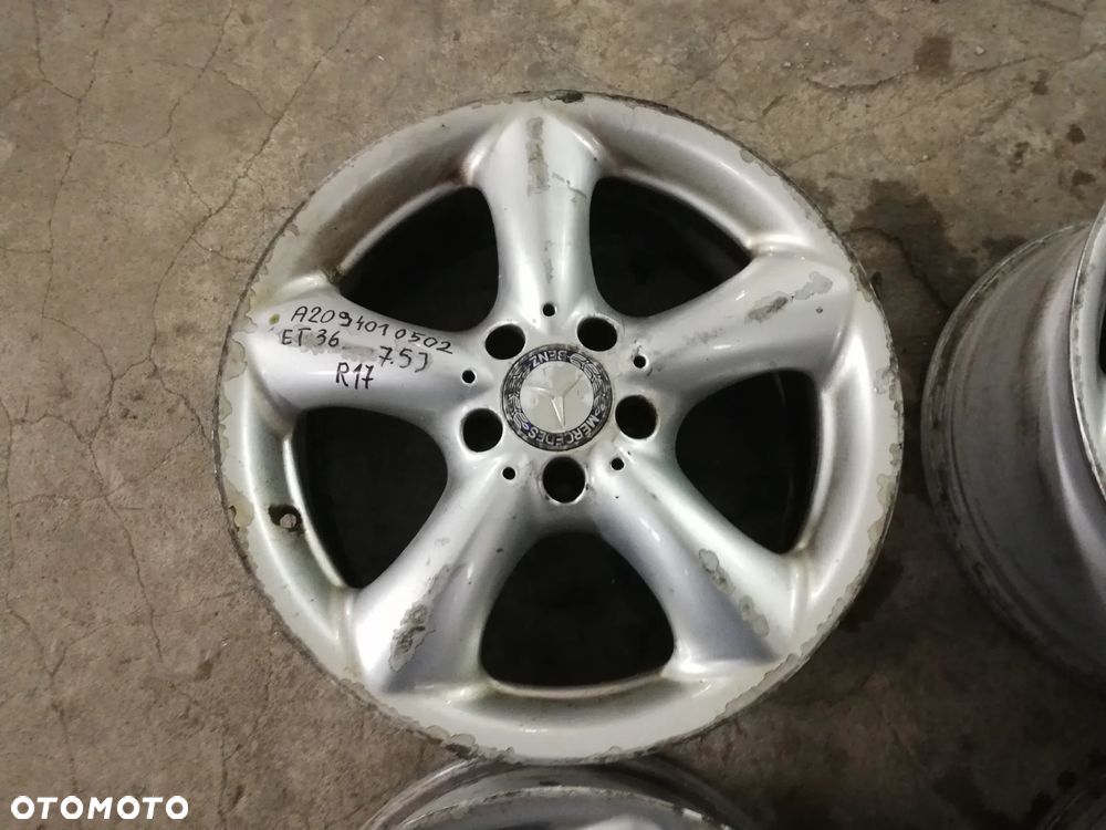 FELGI ALUMINIOWE MERCEDES-BENZ A2094010502 5x112 ET 36 R17 - 5