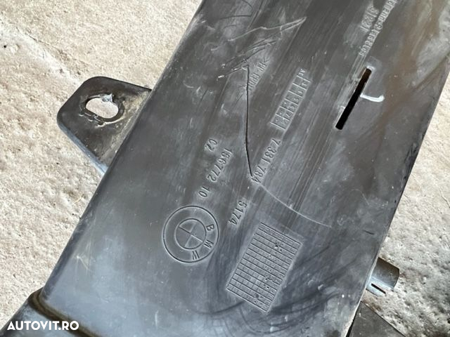 Tunel aer stanga dreapta fata frane bmw F10 Tunel aer frana/prelungire bara/plastice motor Bmw F10 - 2