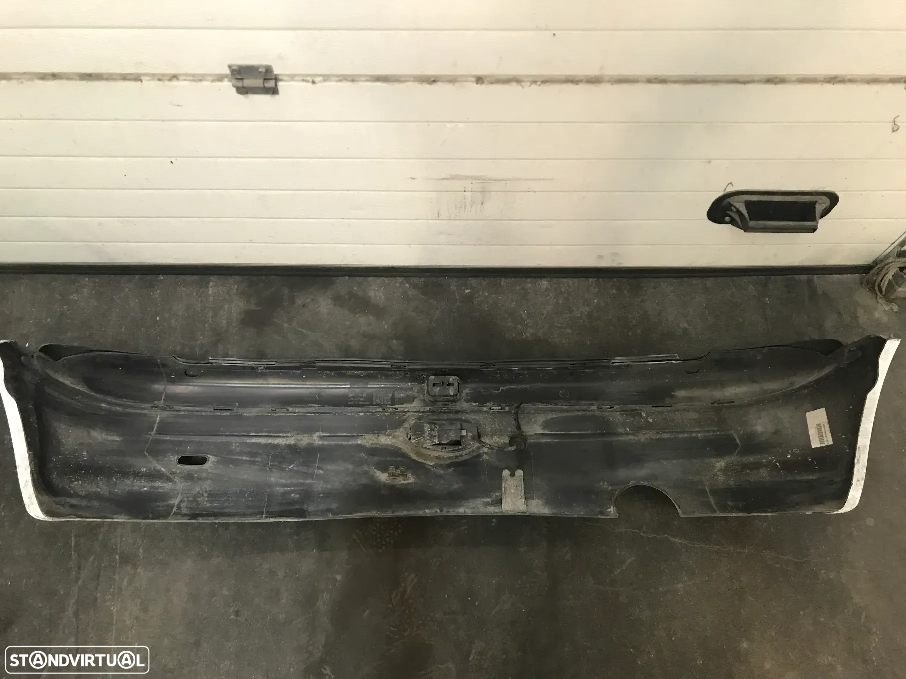 PARACHOQUES / PARA CHOQUES TRAS PEUGEOT 206 (BRANCO) (PRETO) - 4