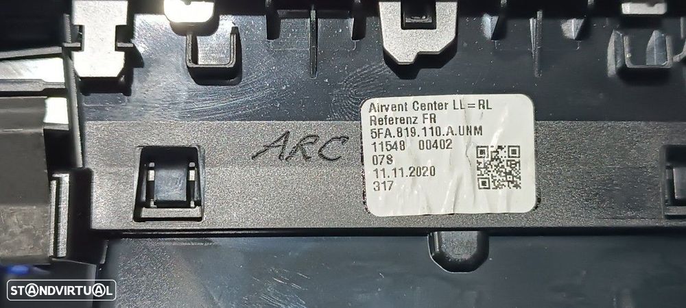 AREJADOR CENTRAL FRONTAL SEAT LEON SPORTSTOURER (KL8) FR - 3