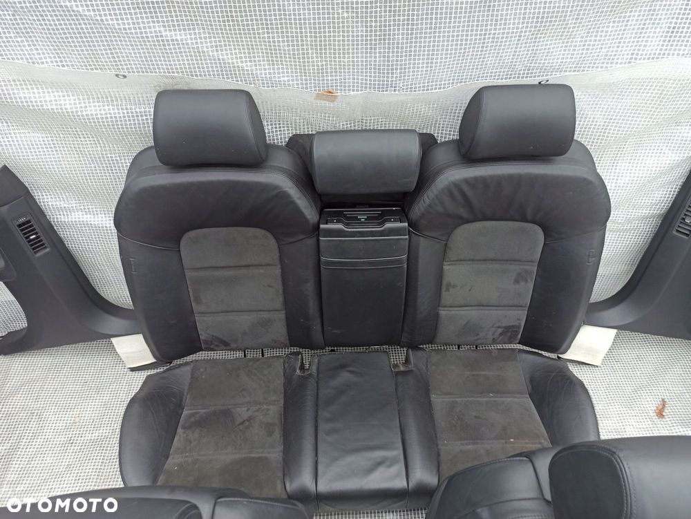 AUDI A8 S8 D3 FOTELE KOMPLET SPORT ALCANTARA ELEKTR GRZANE BOCZKI BO - 12