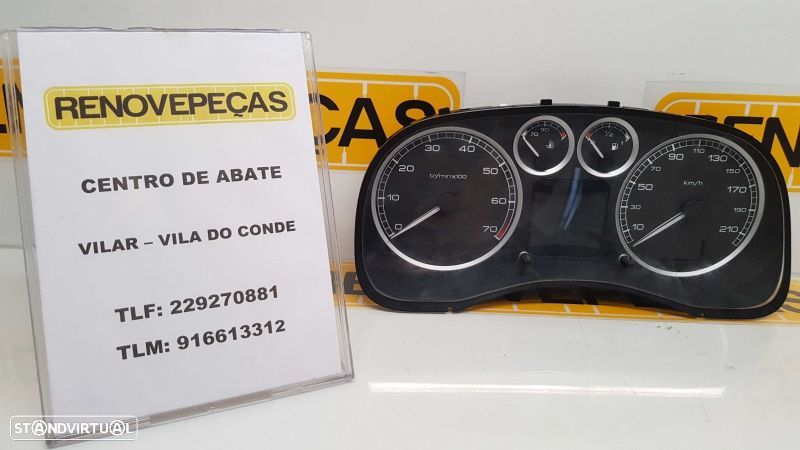Quadrante / Conta Rotaçoes Peugeot 307 (3A/C) - 1